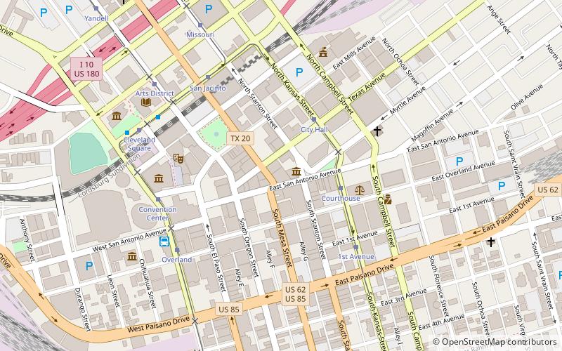 Popular Department Store location map