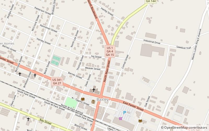 C. W. Deen House location map