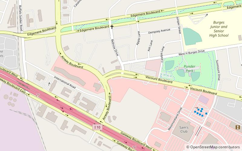 Cielo Vista Mall location map