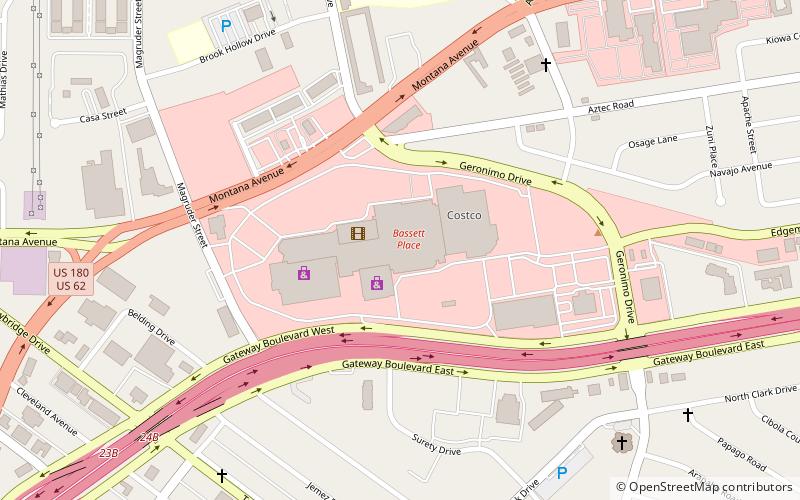 Bassett Place location map