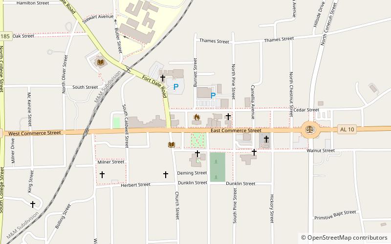 Greenville City Hall location map
