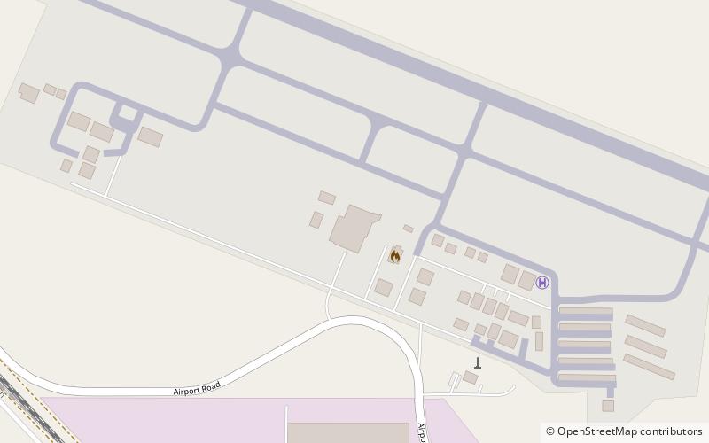 War Eagles Air Museum location map