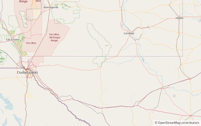 El Capitan location map