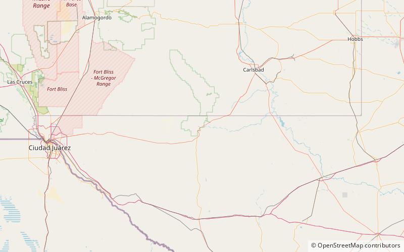 Frijole Ranch location map