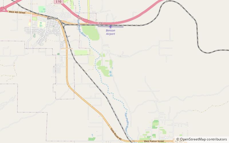 san pedro valley observatory benson location map