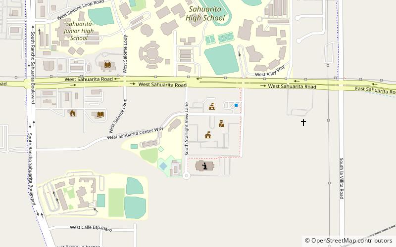 Sahuarita Parks and Recreation location map