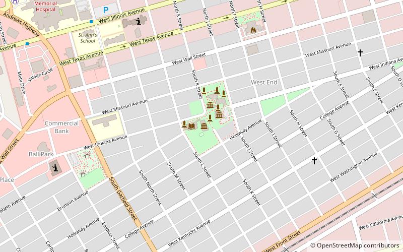 Haley Library and History Center location map