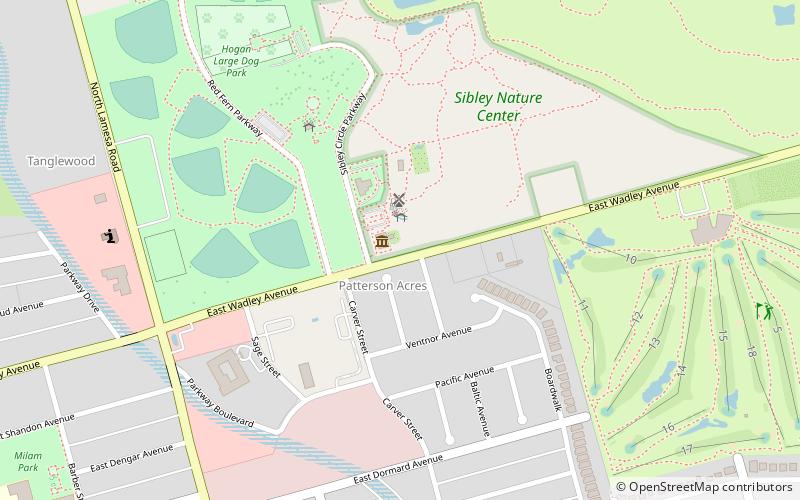 Sibley Nature Center location map