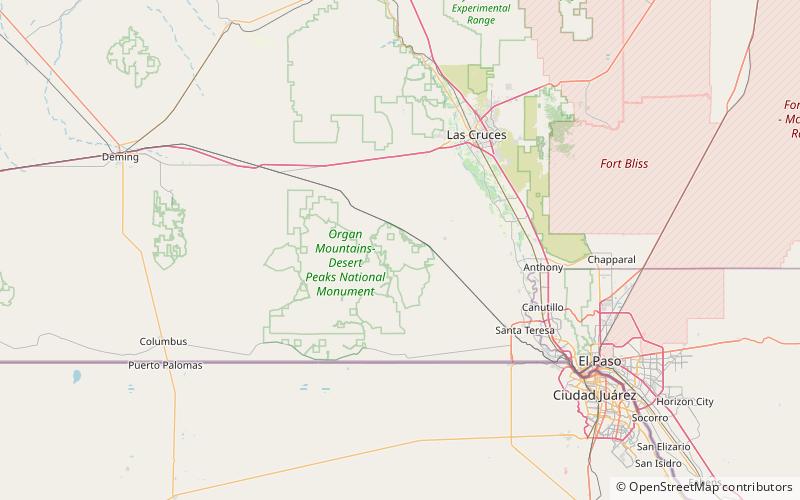 Aden Lava Flow Wilderness Study Area location map