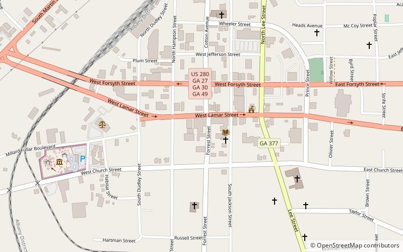 The Rylander Theatre location map