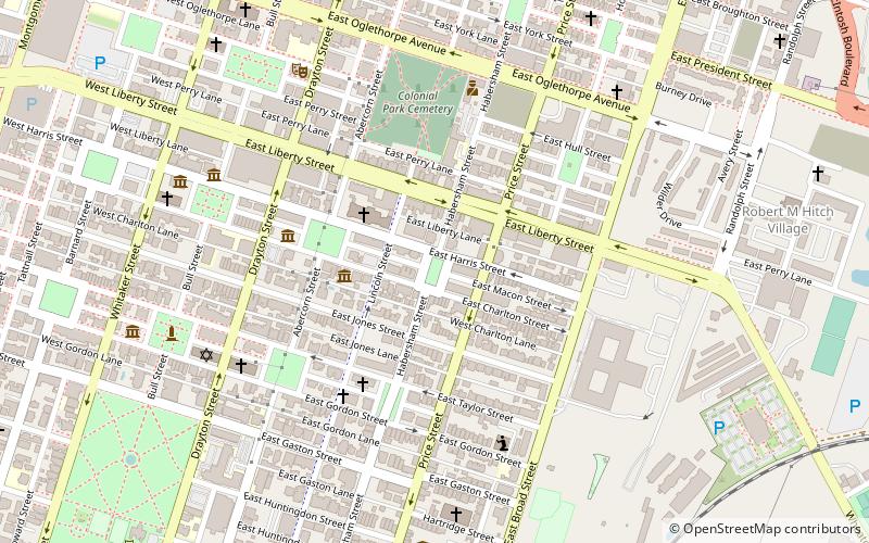 Troup Square location map