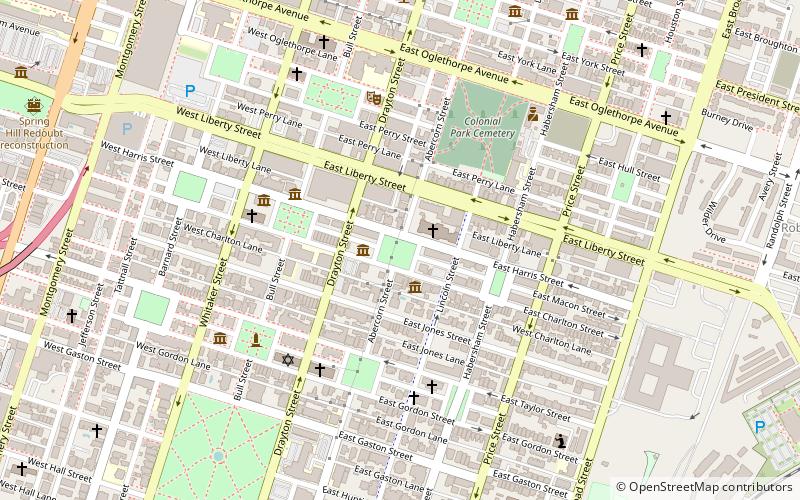 Lafayette Square location map