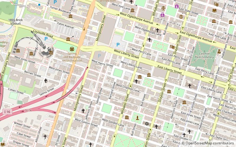 Pulaski Square location map