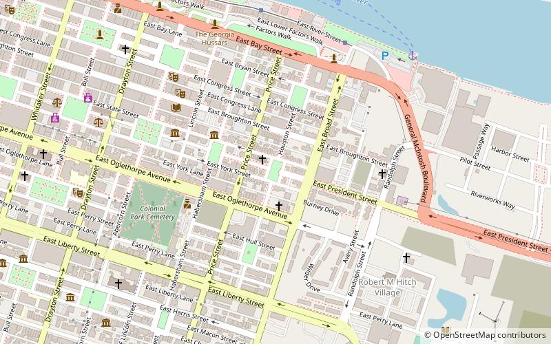 Greene Square location map