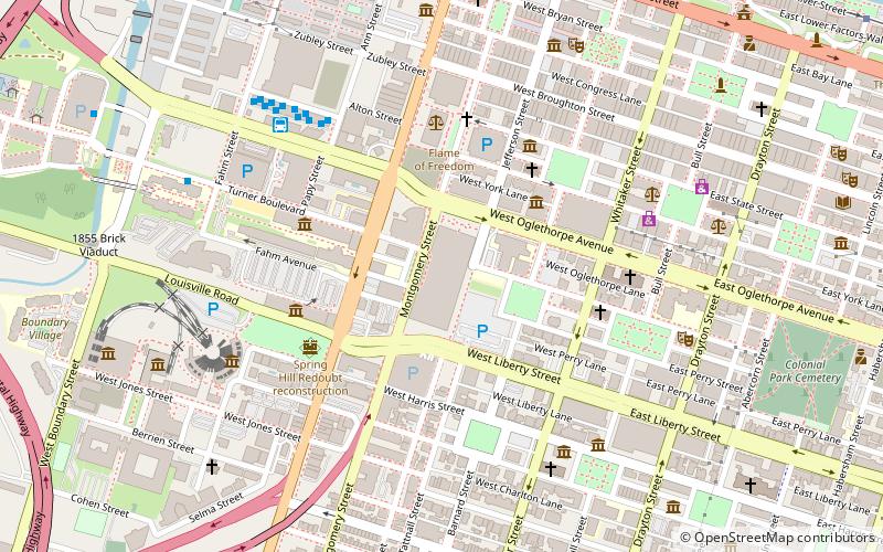Savannah Civic Center location map