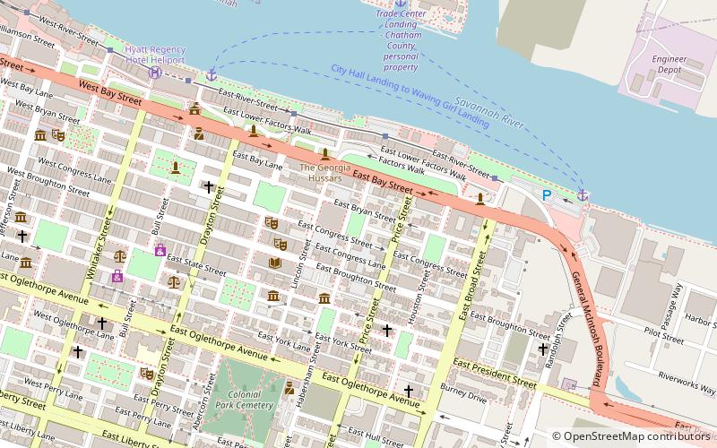 Warren Square location map