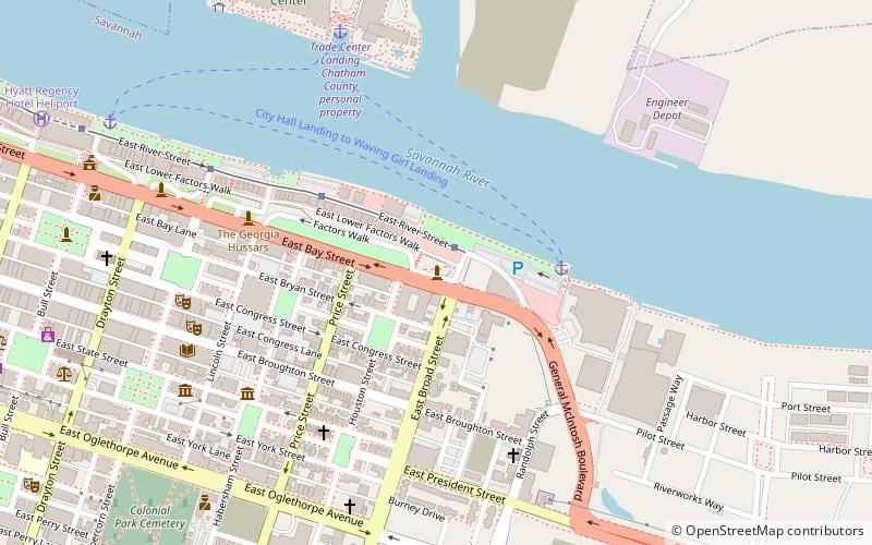 Old Harbor Light location map