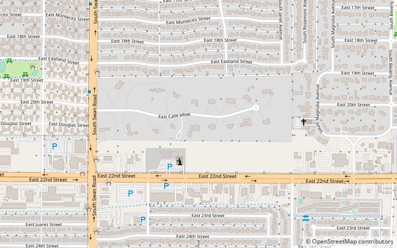 Aldea Linda Residential Historic District location map