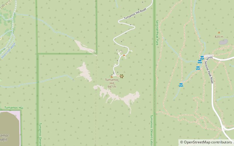 Tumamoc Hill location map