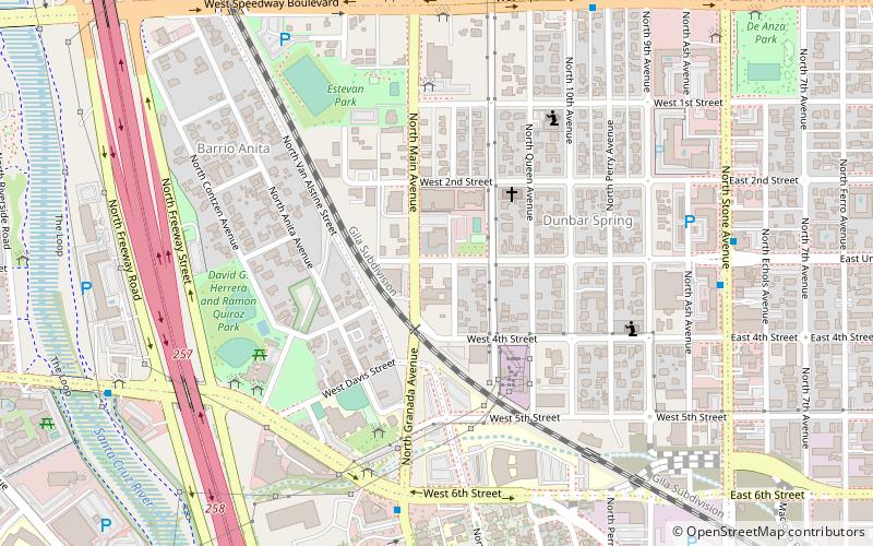 El Paso and Southwestern Railroad Depot location map
