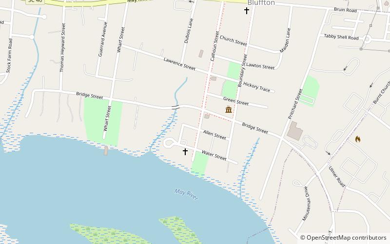Seven Oaks location map