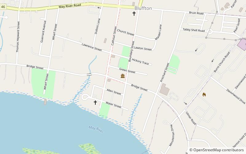 Heyward House location map