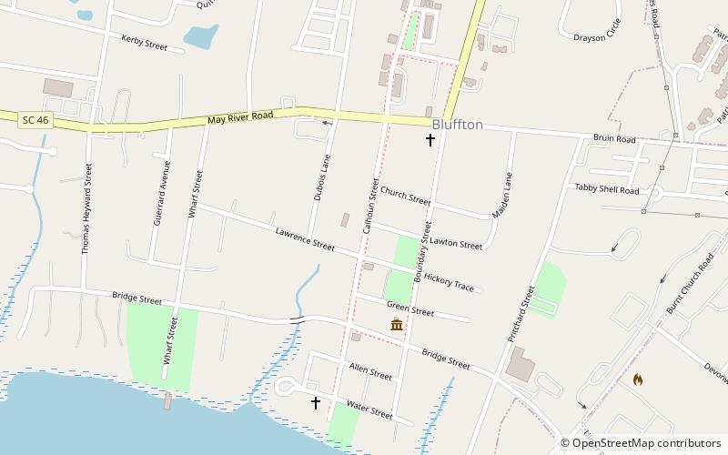 Carson Cottage location map