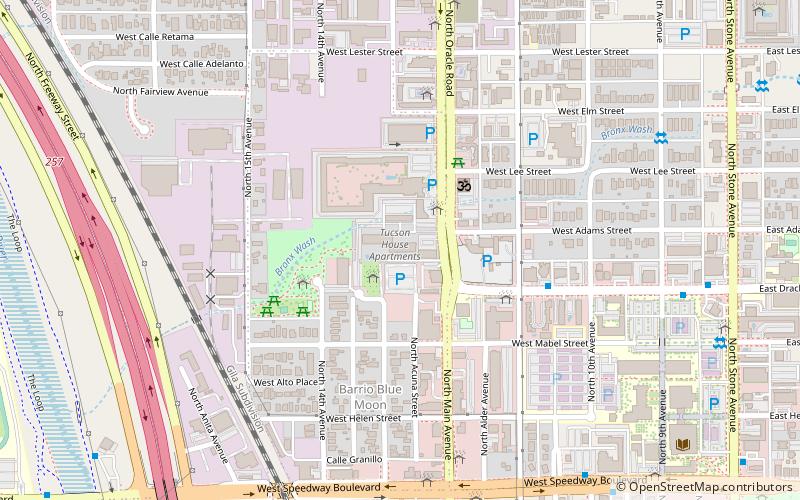 Tucson House location map