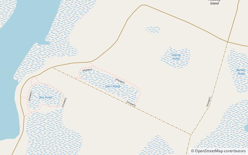 Pinckney Island National Wildlife Refuge location map