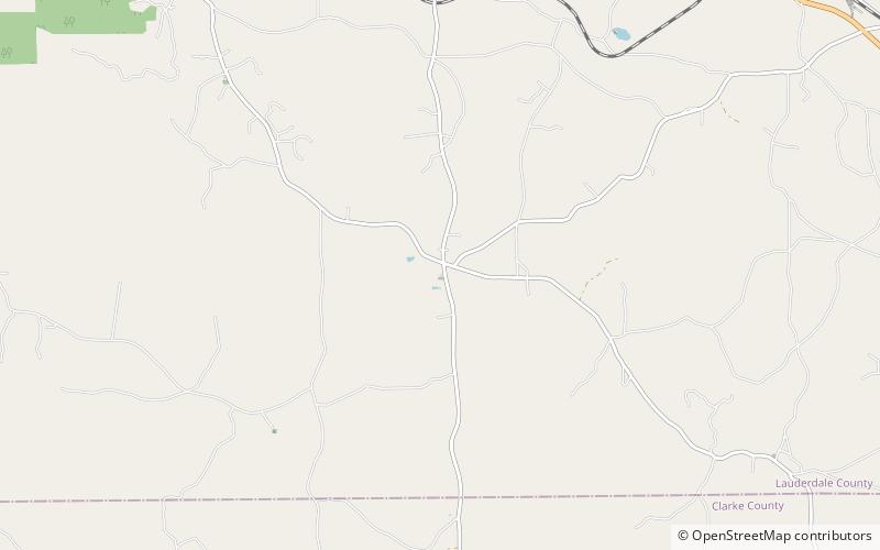 Causeyville Baptist Church location map