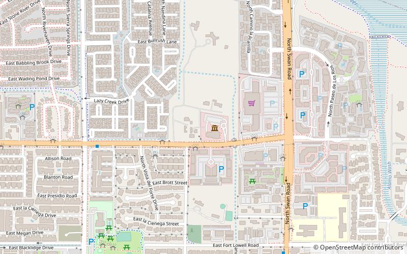 The Mini Time Machine Museum of Miniatures location map