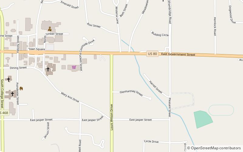 Cocke-Martin-Jackson House location map
