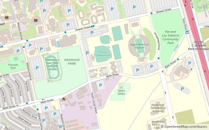 Presley Askew Field location map