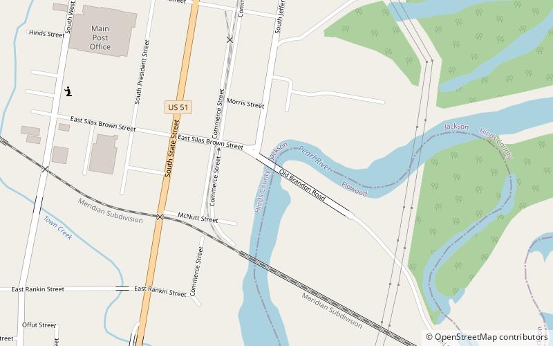Woodrow Wilson Bridge location map