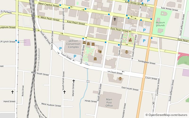 Mississippi Museum of Art location map