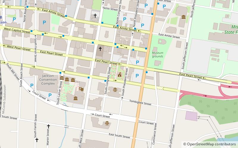 Jackson City Hall location map