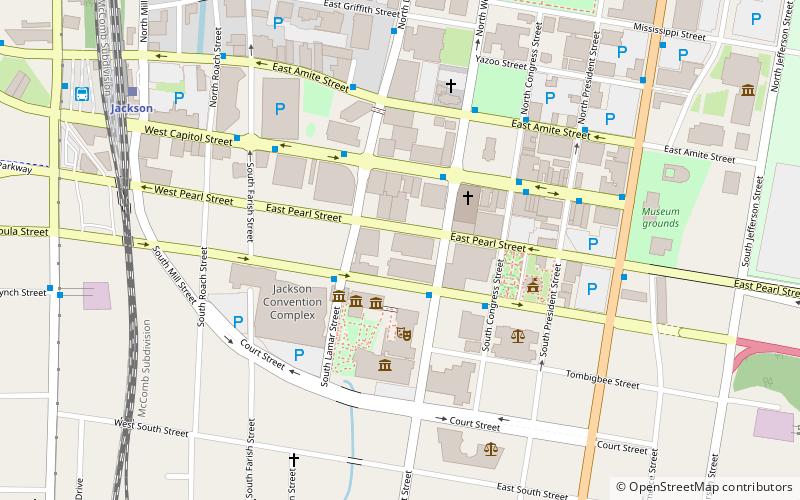 Smith Park Architectural District location map