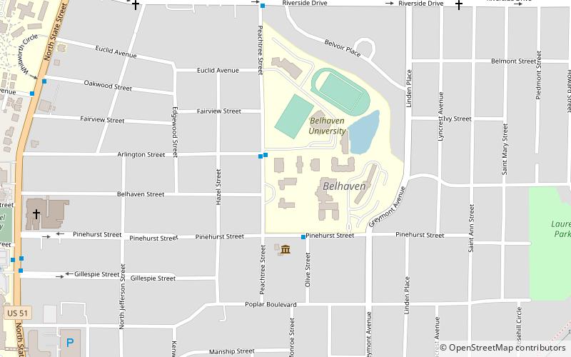 Casa Eudora Welty location map