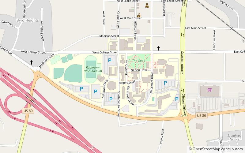 Mississippi College location map