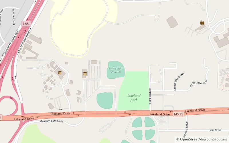 Smith-Wills Stadium location map