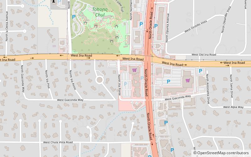 Casas Adobes Plaza location map