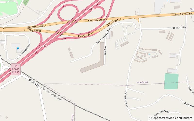 outlets at vicksburg location map