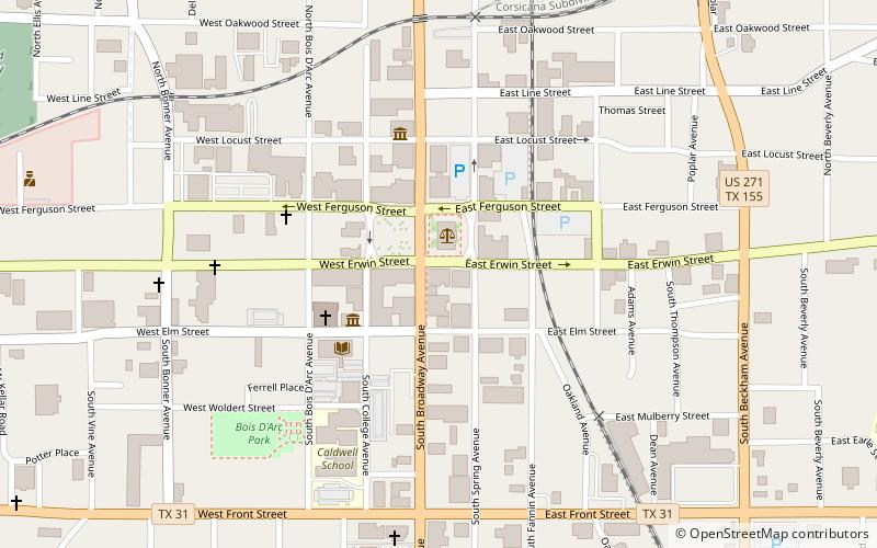 Liberty Hall location map