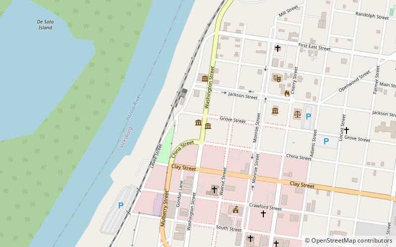yesterdays children vicksburg location map