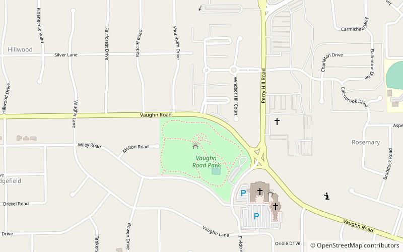 Vaughn Road Park location map