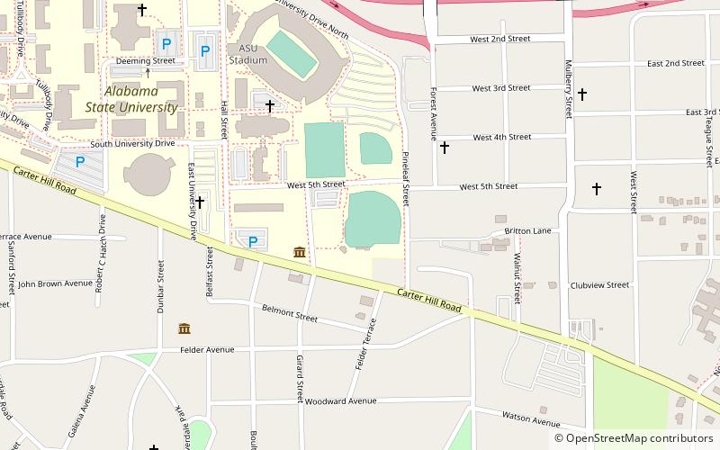Wheeler–Watkins Baseball Complex location map