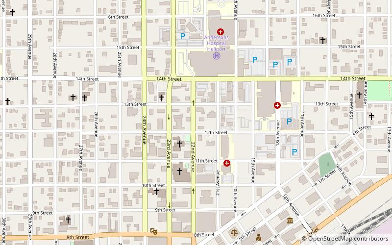 Porter-Crawford House location map