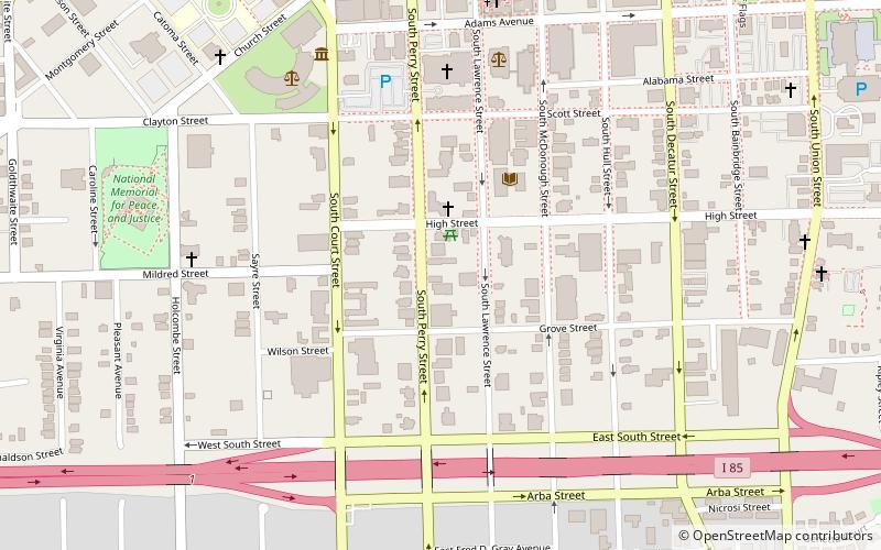 SAC's Gallery location map