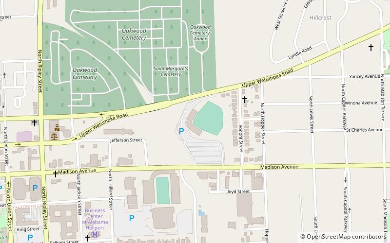 Paterson Field location map