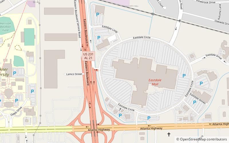 Eastdale Mall location map